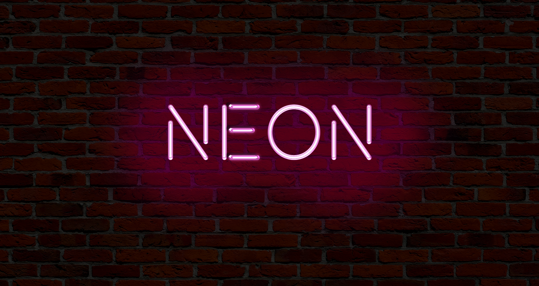 80's Neon Sign Creation